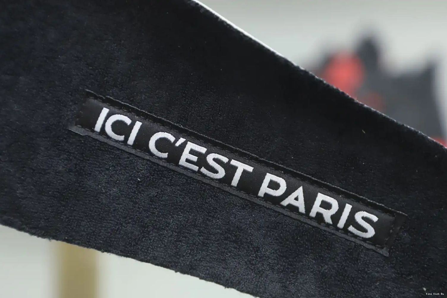 PARIS JORDAN 'IRON AIR 6 RETRO Kimikick GREY' X SAINT-GERMAIN 0809